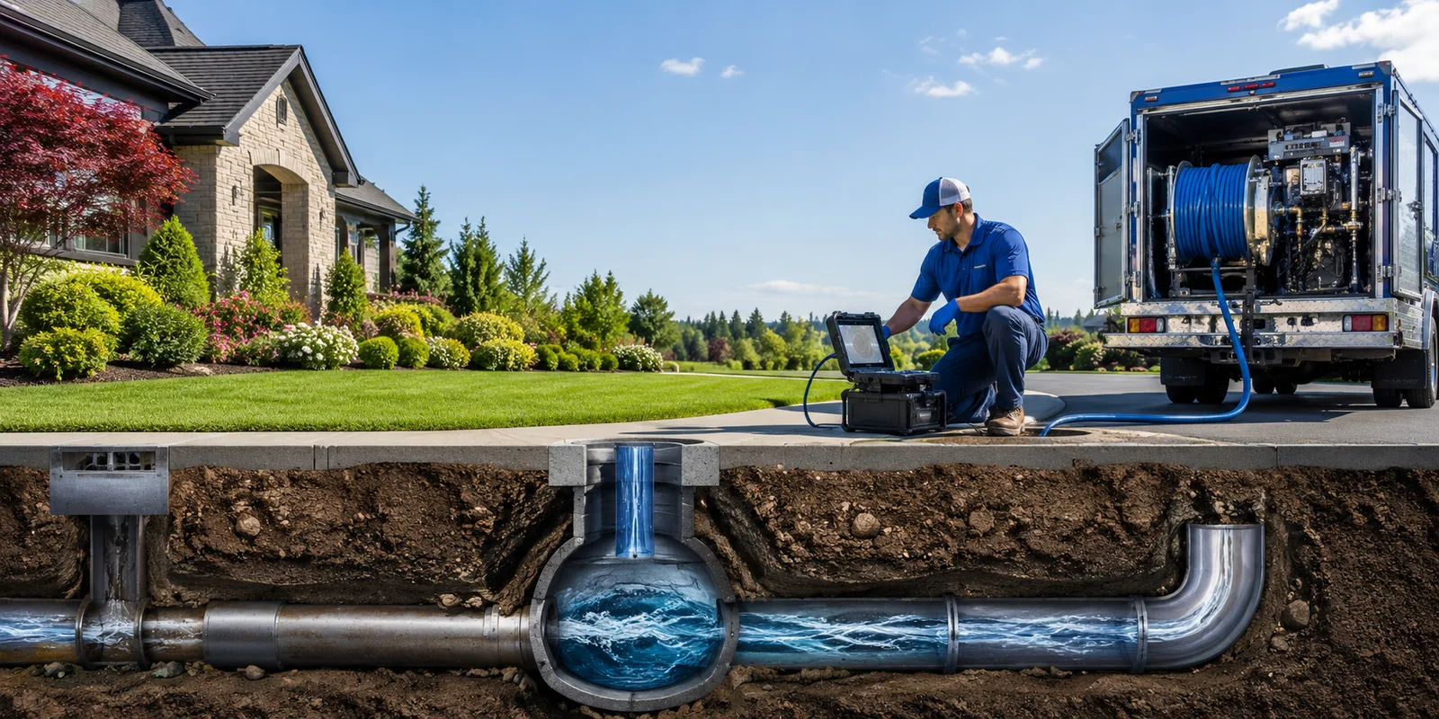 Drainage restoration information for Owls Head, NY